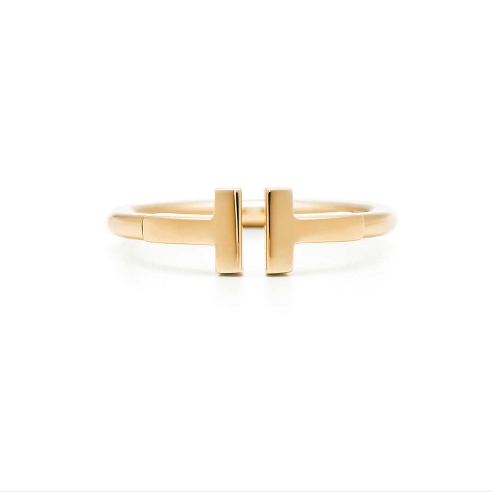 Authentic Tiffany T Wire Ring